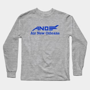 Retro Airlines - Air New Orleans Long Sleeve T-Shirt